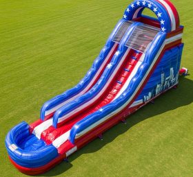 T8-5449 American Style Theme Inflatable Water Slide
