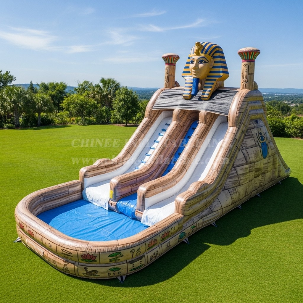 T8-5563 Egypt Theme Inflatable Water Slide