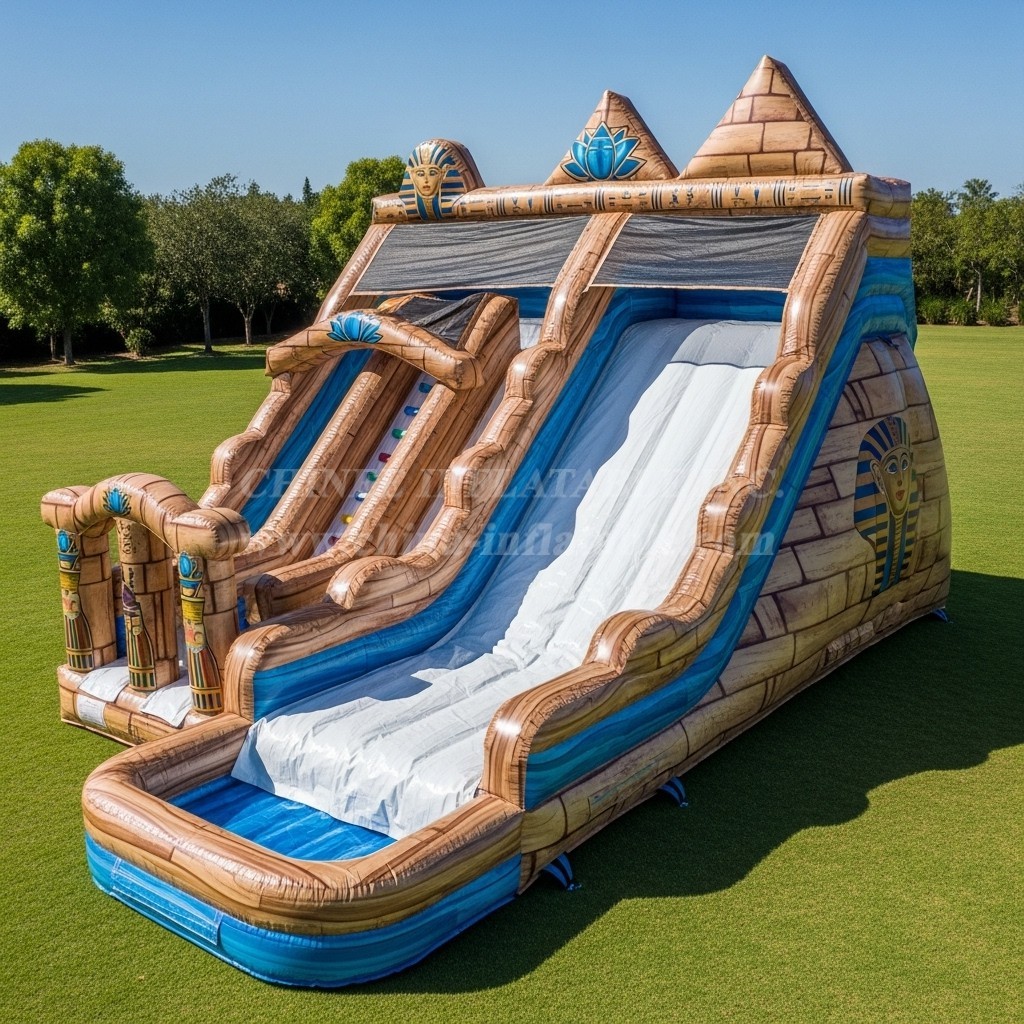 T8-5565 Egypt Theme Inflatable Water Slide