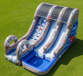 T8-5770 Post Office Theme Inflatable Water Slide