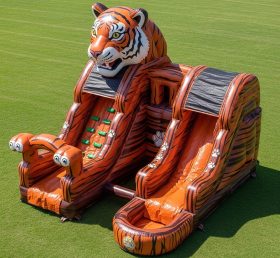T8-5831 Tiger Theme Inflatable Water Slide