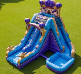 T8-7102 Aladdin Theme Inflatable Water Slide