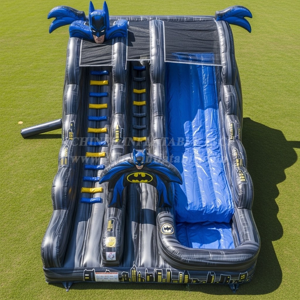 T8-7141 Batman Theme Inflatable Water Slide