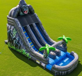 T8-7280 King Kong Theme Inflatable Water Slide