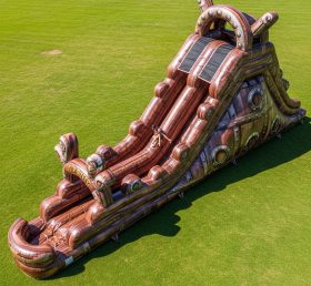 T8-7433 Rusty Rivets Theme Inflatable Water Slide