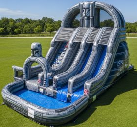 T8-7490 Star Wars Theme Inflatable Water Slide