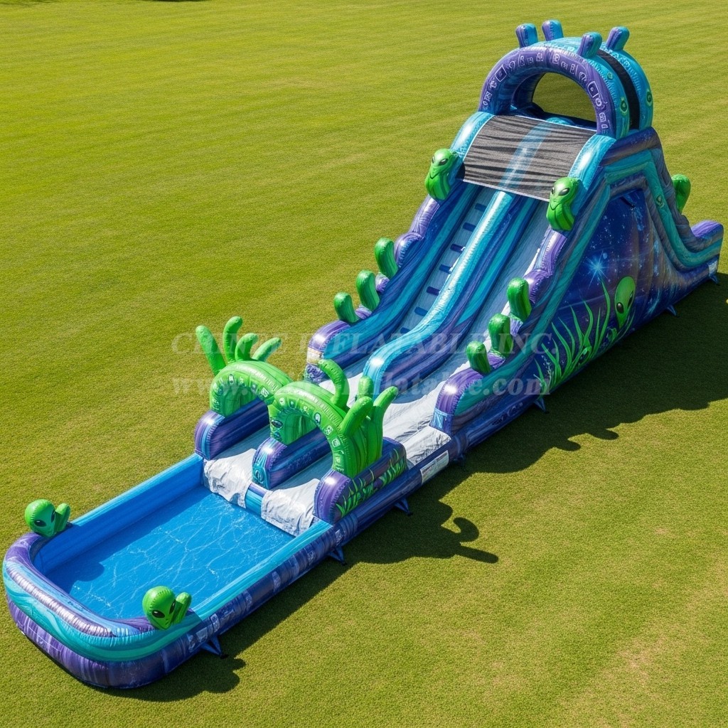 T8-7622 Alien Theme Giant Slide