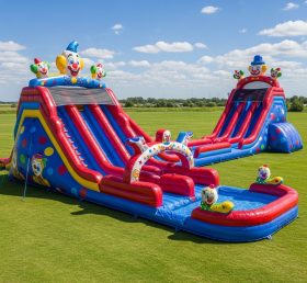 T8-7646 Clown Theme Giant Slide
