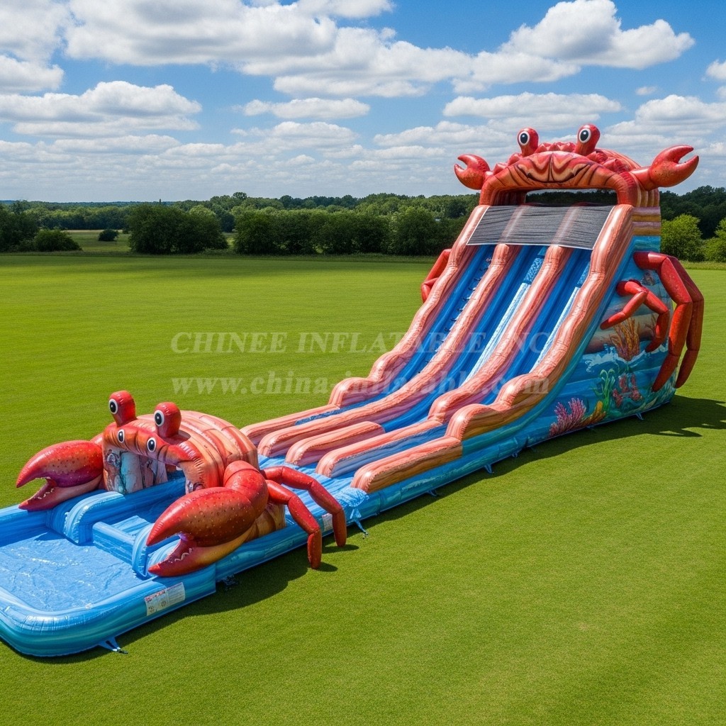 T8-7649 Crab Theme Giant Slide