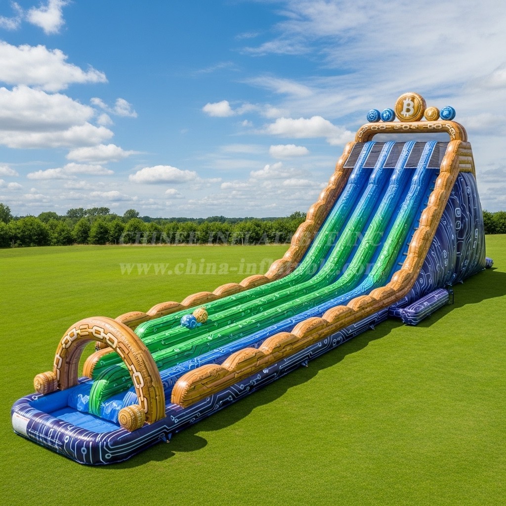 T8-7653 Cryptocurrency Theme Giant Slide