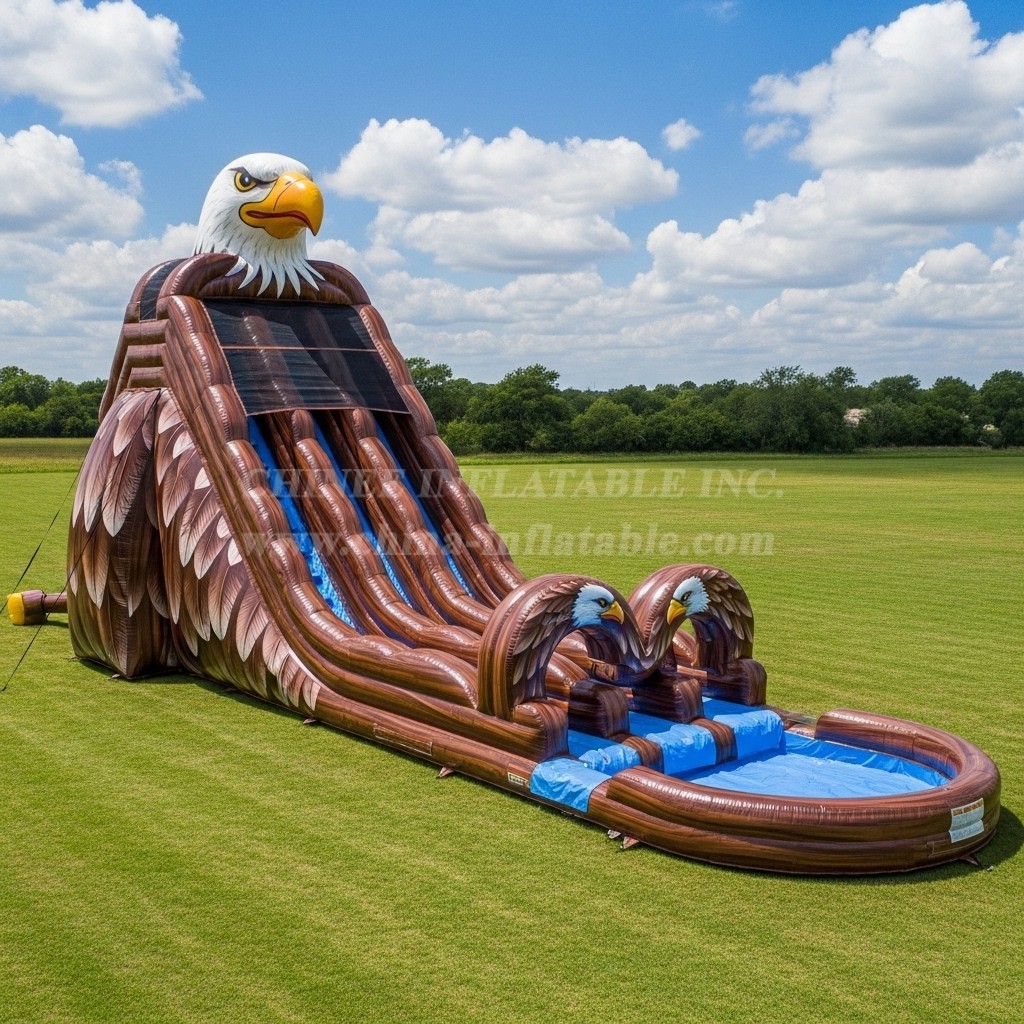 T8-7662 Eagle Theme Giant Slide