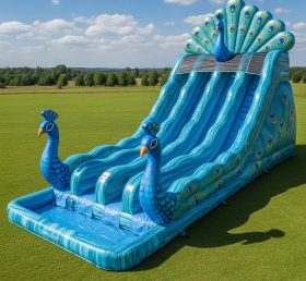 T8-7699 Peacock Theme Giant Slide