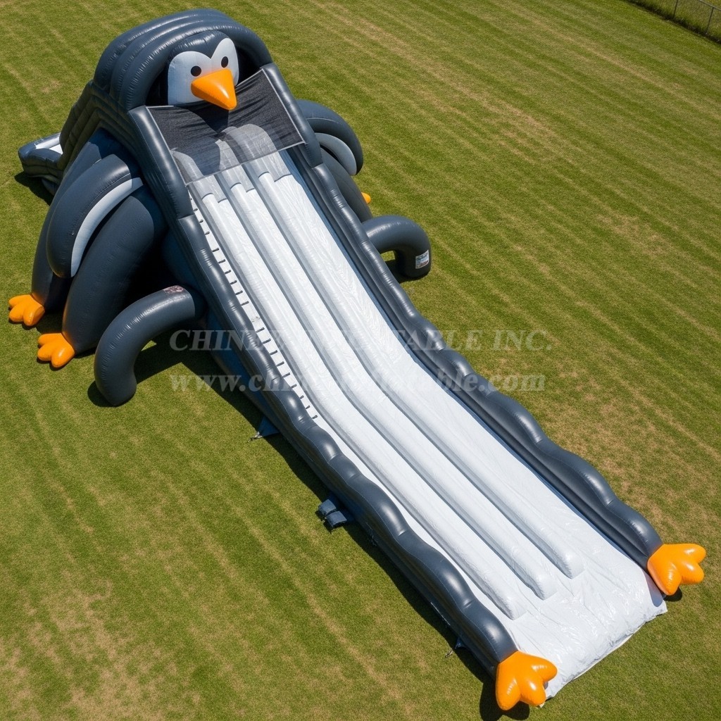T8-7702 Penguin Theme Giant Slide