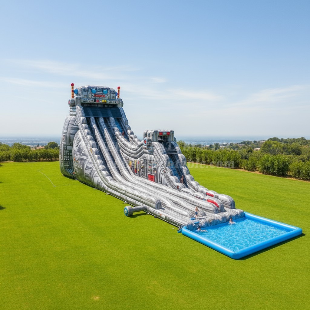 T8-7710 Robot Theme Giant Slide
