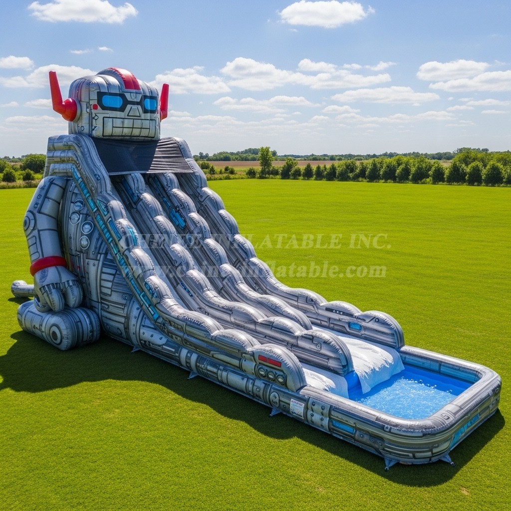 T8-7711 Robot Theme Giant Slide