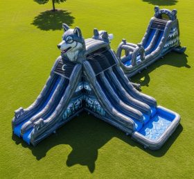 T8-7734 Wolf Theme Giant Slide