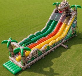 T8-7749 Dinosaur Theme Inflatable Slide