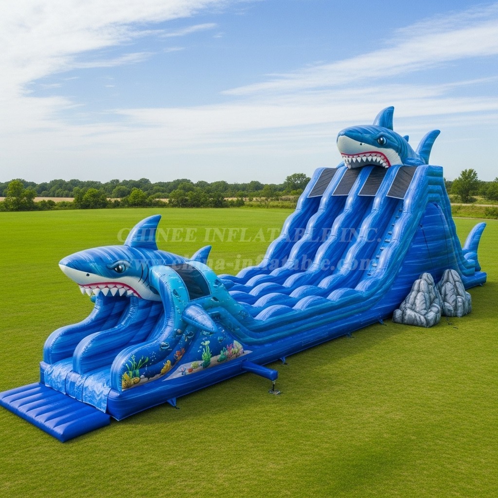 T8-7869 Shark Theme Giant Slide