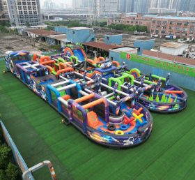 CR2-121 Space Theme Challenging Run Giant Inflatable Obstacle Courses