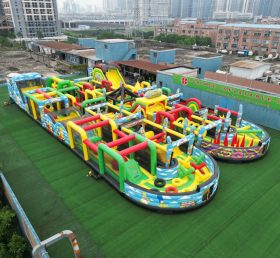 CR2-148 The Simpsons Theme Challenging Run Giant Inflatable Obstacle Courses