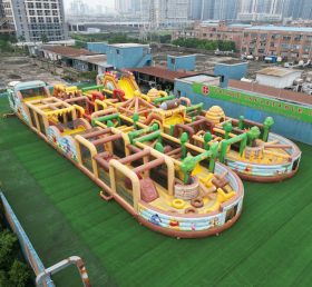 CR2-164 Winnie the Pooh Theme Challenging Run Giant Inflatable Obstacle Courses