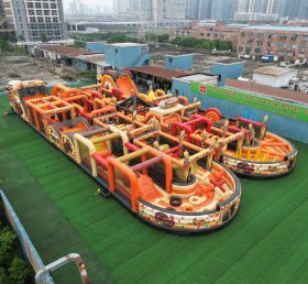 CR2-240 Thanksgiving Theme Challenging Run Giant Inflatable Obstacle Courses