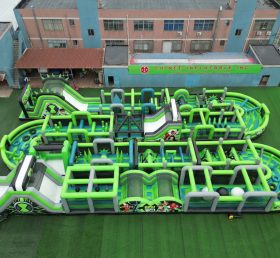 CR2-265 Ben 10 Theme Challenging Run Giant Inflatable Obstacle Courses
