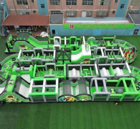 CR2-266 Ben 10 Theme Challenging Run Giant Inflatable Obstacle Courses