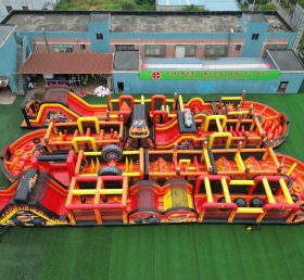 CR2-268 Blaze Monster Theme Challenging Run Giant Inflatable Obstacle Courses