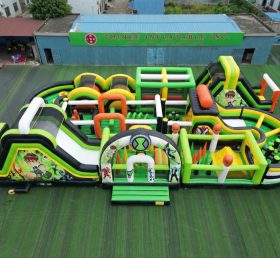 CR2-343 Ben 10 Theme Challenging Run Giant Inflatable Obstacle Courses