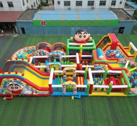 CR2-377 Crayon Shin-chan Theme Challenging Run Giant Inflatable Obstacle Courses