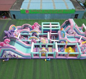 CR2-414 My Little Pony Theme Challenging Run Giant Inflatable Obstacle Courses