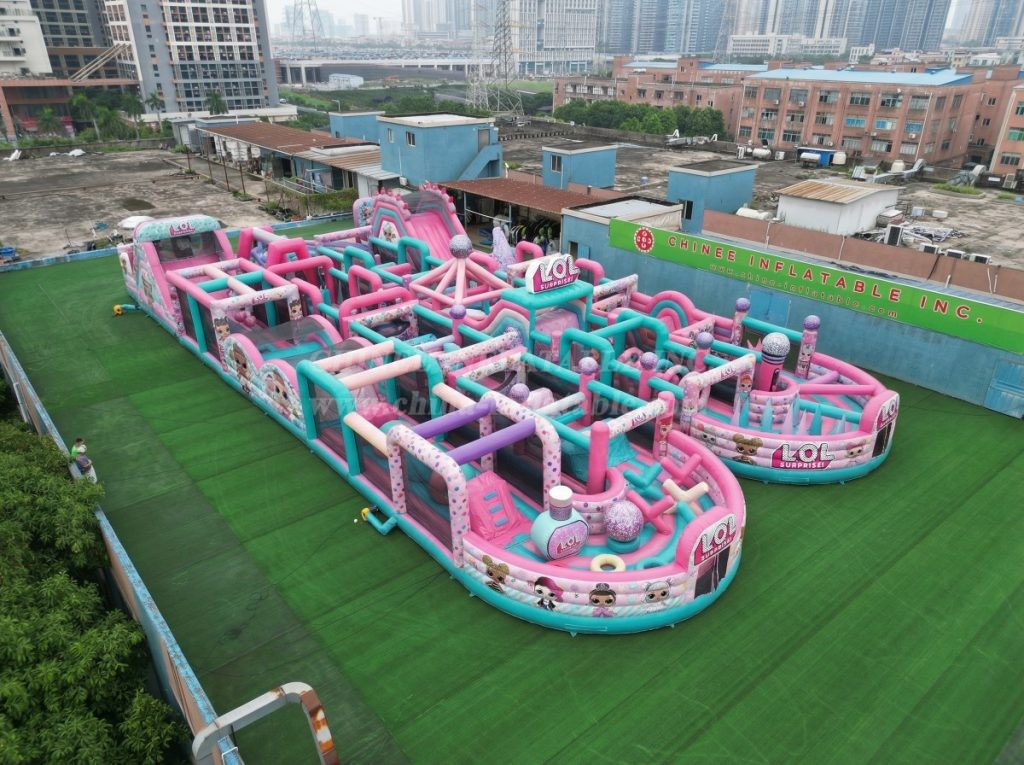 CR2-63 L.O.L. Surprise Theme Challenging Run Giant Inflatable Obstacle Courses