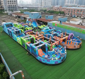 CR2-80 Monsters, Inc. Theme Challenging Run Giant Inflatable Obstacle Courses