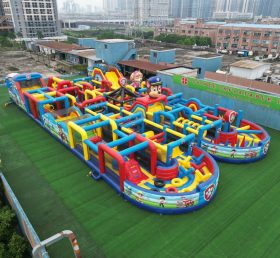 CR2-96 Paw Patrol Theme Challenging Run Giant Inflatable Obstacle Courses