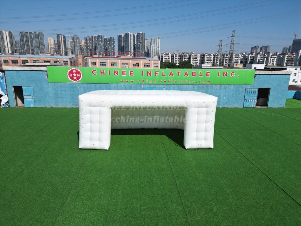 Tent1-5200 Pure White Inflatable Cube Tent