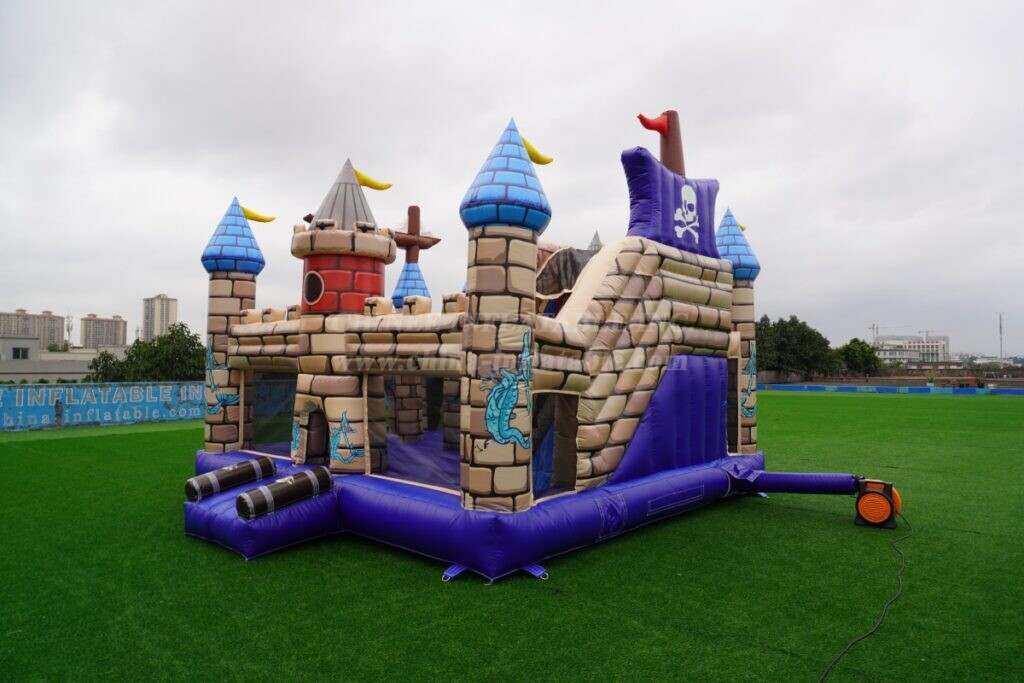 T5-3038 Pirates Theme Inflatable Castles