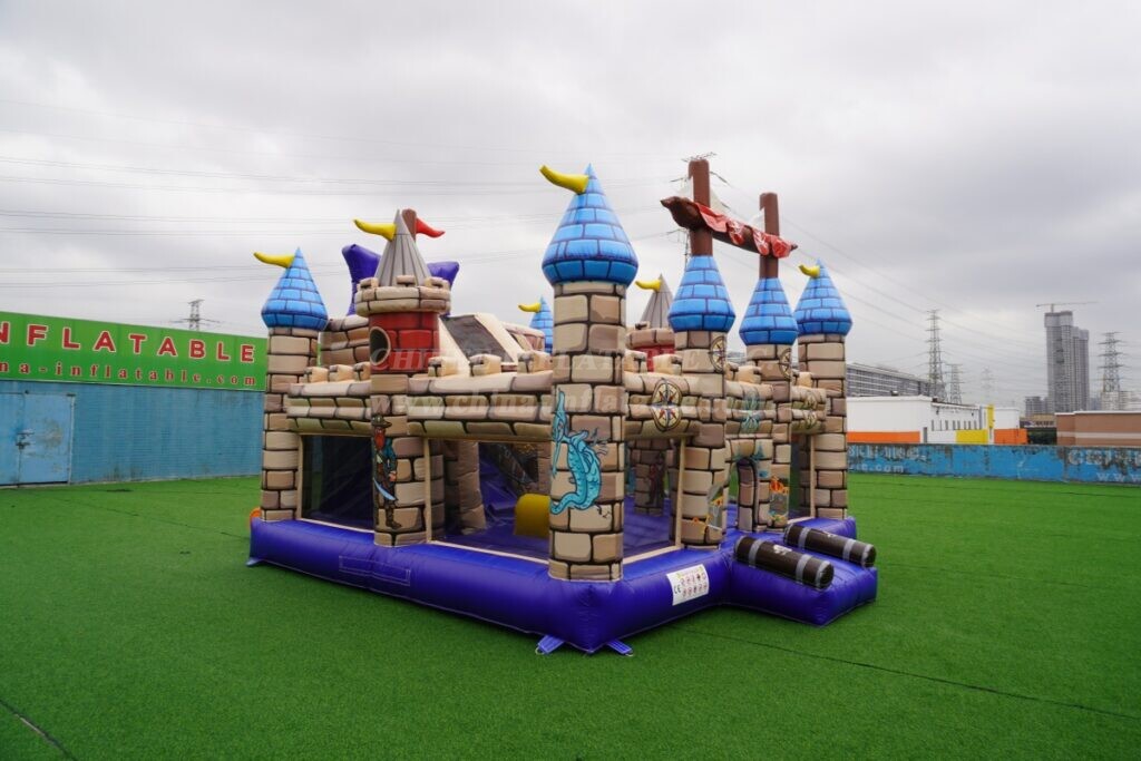 T5-3038 Pirates Theme Inflatable Castles
