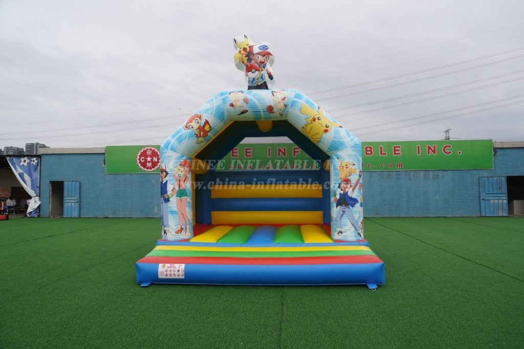 T2-3339J Pokémon-themed inflatable bouncer
