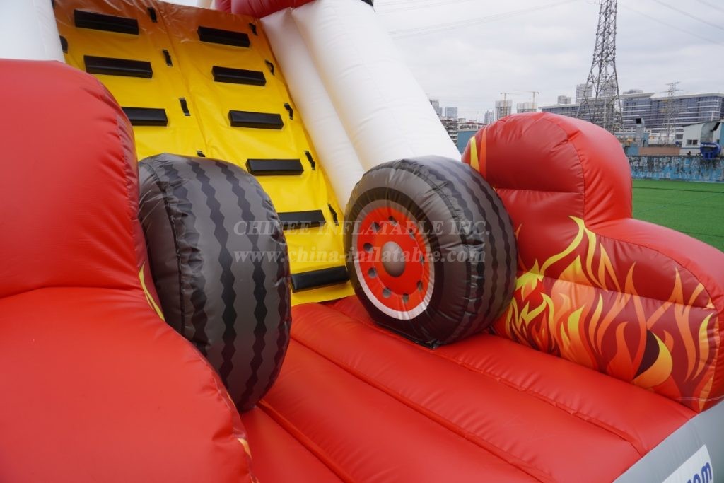 T2-8120 Fire Truck Inflatable Playground