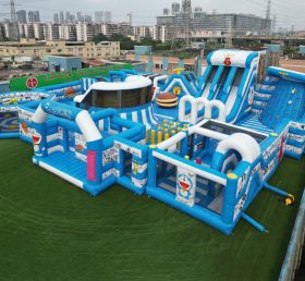 GF3-138 Doraemon Theme Inflatable Park