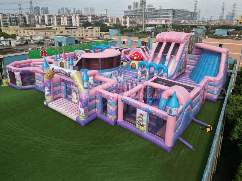 GF3-148 Fairy Tale Theme Inflatable Park