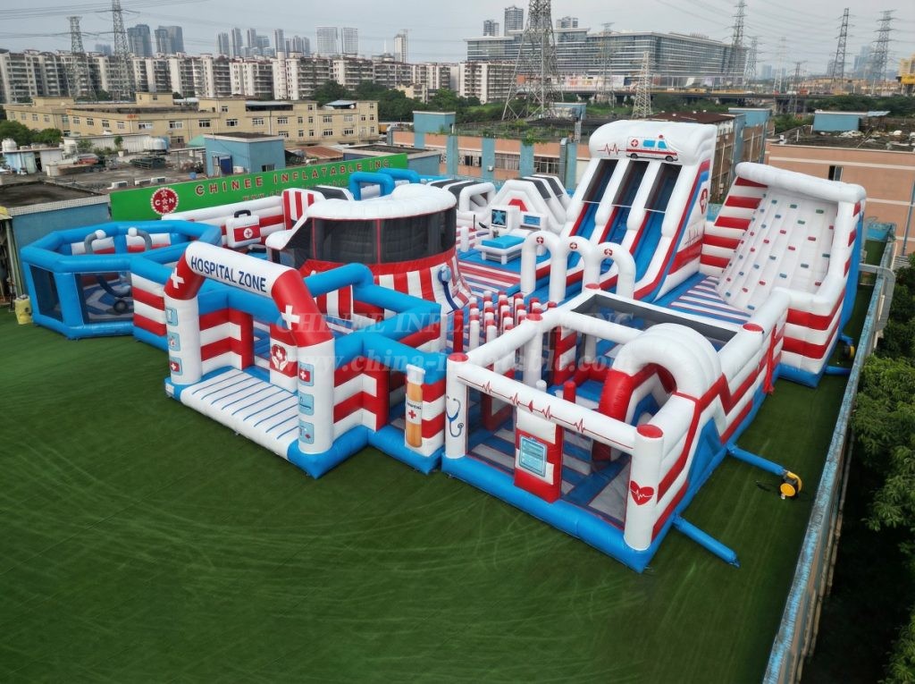 GF3-167 Hospital Theme Inflatable Park