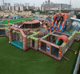 GF3-168 How to Train Your Dragon Theme Inflatable Park