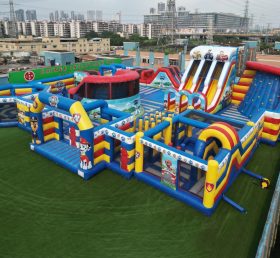 GF3-204 Paw Patrol Theme Inflatable Park
