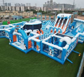 GF3-206 Penguin Theme Inflatable Park