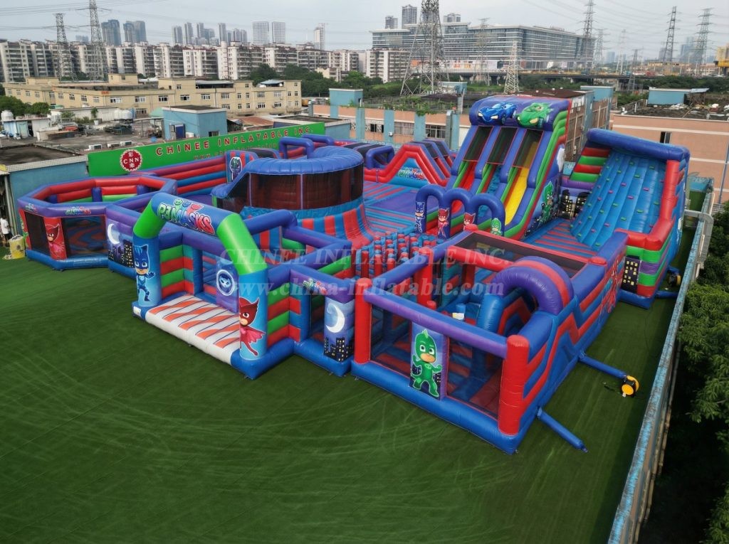 GF3-212 PJ Masks Theme Inflatable Park