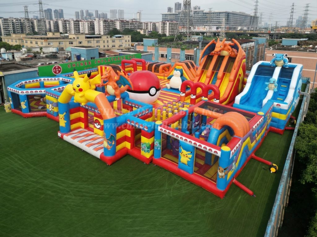 GF3-213 Pokemon Theme Inflatable Park