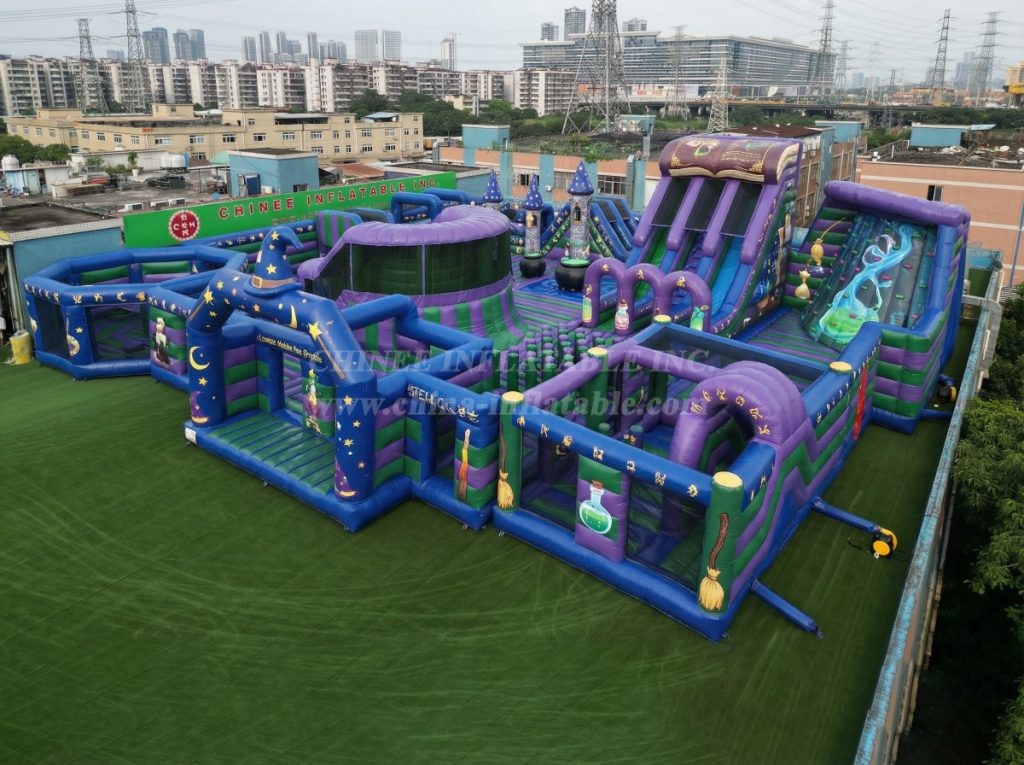 GF3-271 Wizard Theme Inflatable Park
