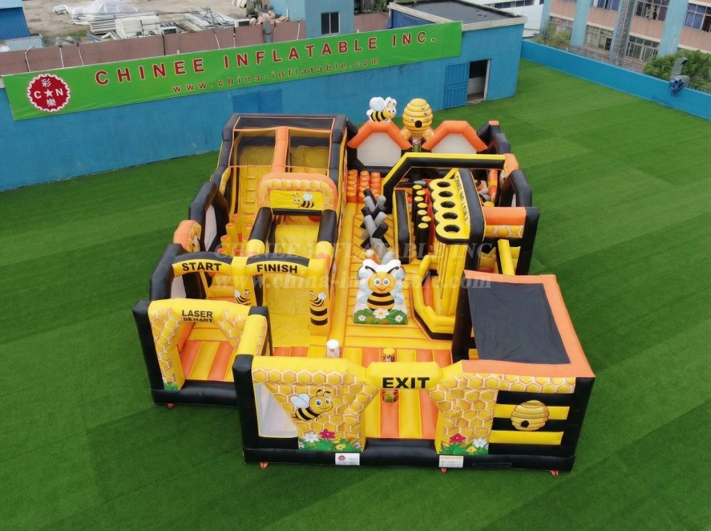 GF3-288 Bee Theme Inflatable Park